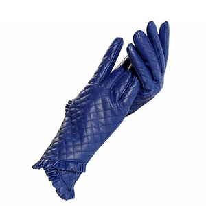 Gants élégants pour femmes en cuir de chèvre personnalisés, design uni, durables, utilisables en toutes saisons pour le quotidien, les occasions décontractées, les fêtes et les voyages - Product Image 5