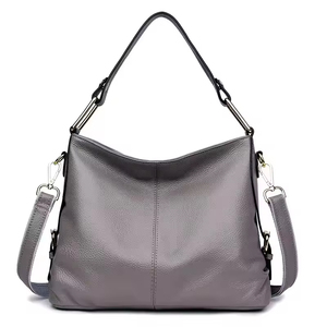 Bolso de Mano de Cuero Genuino de Lujo Personalizado con Logotipo, Bolsos de Hombro de Moda para Mujer - Product Image 4