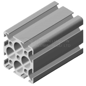 Profils en aluminium anodisé de la série 6000 personnalisés avec services de soudage et de découpe pour la décoration - Product Image 3