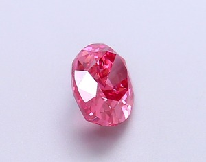 Diamant rose ovale fantaisie vif cultivé en laboratoire CVD, clarté VS2, excellente taille, diamant rose éthique non monté 1,52 carat - Product Image 4