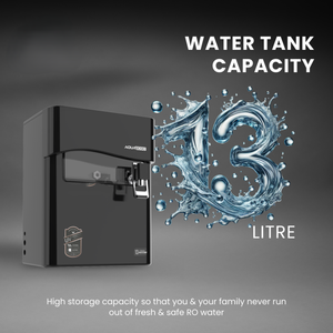 AQUA 9090 BLACK REVERSE OSMOSIS WATER TREATMENT DOMESTIC SYSTEM <b>WALL</b> <b>MOUNT</b> <b>TABLE</b> TOP WATER PURIFIER SYSTEM LED FOOD GRADE - Product Image 2