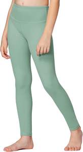 Leggings de Poliéster Tejido para Niños, Uso Diario, Elásticos, Transpirables, Cintura Elástica Suave, Ropa Casual para Jugar, Ir a la Escuela, Moda Infantil - Product Image 4