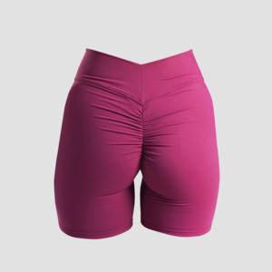 Shorts de encaje casuales de cintura alta para mujer, estilo hip hop, transpirables, elásticos, lavados, personalizados al por mayor OEM - Product Image 2