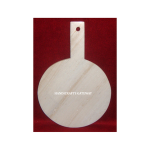 Tabla de cortar de mármol negro con un diseño increíble, acabado fino y pulido suave, para cortar frutas, ideal para uso en el hogar y hoteles. - Product Image 5