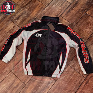 ชุดเซ็ตเสื้อผ้าผู้ชายสไตล์สตรีทแวร์ ผ้าไนลอน กางเกงขาสั้น เสื้อแจ็คเก็ตกันลม ชุดเซ็ต 2 ชิ้น สำหรับฤดูร้อน - Product Image 5