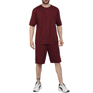 Nouvel ensemble décontracté d'été pour homme grande taille : T-shirt imprimé à manches courtes et short - Product Image 1