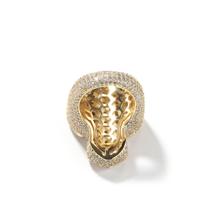 Moissanite <b>Cross</b> <b>Ring</b> Gold <b>Silver</b> Iced Out Statement <b>Ring</b> Luxury Mens Womens Jewelry Gothic Hip Hop Wedding Party Fashion Gift - Product Image 2