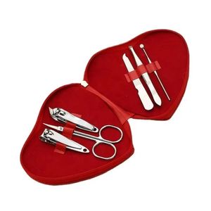 Professional Luxurious Manicure Set 12 Piece Blue Hard Shell <b>Case</b> Bag Polished Stainless Steel Tools 3-in-1 Facial Hand Foot - Product Image 6