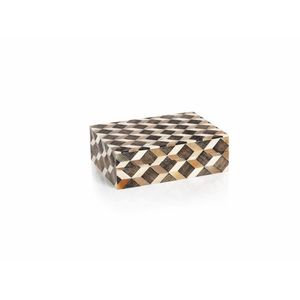 Resin Inlay Jewelry Box MDF Storage Box Modern Nordic Eco-friendly Multi-functional Living Room Decorative High-quality Very <b>Low</b> - Product Image 4