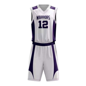 Uniforme de Baloncesto Transpirable de Secado Rápido, Tallas Grandes, Diseño de Logotipo Personalizado, Entrenamiento Deportivo, 100% Poliéster - Product Image 2