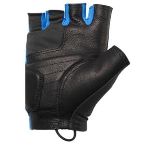 Gants de cyclisme d'été demi-doigts en maille rembourrés, respirants, antidérapants, absorbant les chocs, anti-UV, unisexe, avec fermeture auto-agrippante - Product Image 6