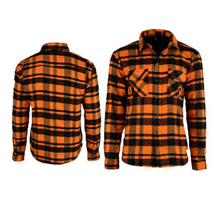 Camisa de franela de manga larga de la mejor calidad, corte ajustado, diseño OEM, para hombre, hecha en Pakistán - Product Image 3