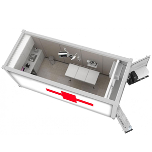Complejo de Apartamentos Prefabricados de Dos Pisos, Oficina Modular, Contenedor, Clínica, Hospital en Venta - Product Image 5