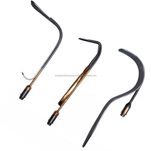 Kit de Retractores Quirúrgicos de Precisión Mundial, 3 Piezas, Acero Inoxidable, Manual, para Cirugía ORL, Cirugía Plástica, Aumento de Senos - Product Image 1