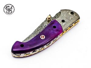 มีดพับสแตนเลสสำหรับแค้มปิ้ง,มีดพับพับโลโก้ได้ตามต้องการ - Product Image 6