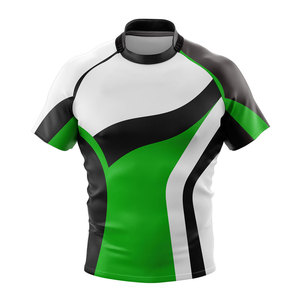 Jersey de Rugby Personalizado con Diseño de Impresión Digital, Cuello Redondo, Secado Rápido, Transpirable, Servicio OEM, Tallas Grandes, Superventas - Product Image 6