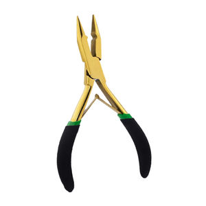 ขายส่งคีมต่อผมสแตนเลสสีพื้น คีมต่อผมสำหรับดึงผมต่อ - Product Image 1