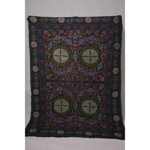 ผ้าห่มควิลท์กันธาซูซานีทำมือ เป็นมิตรกับสิ่งแวดล้อม ซักได้ ลายดอกไม้สไตล์โบโฮอินเดีย ผ้าคลุมเตียง ผ้าห่มลาวินา ใช้ได้ทุกฤดู - Product Image 1