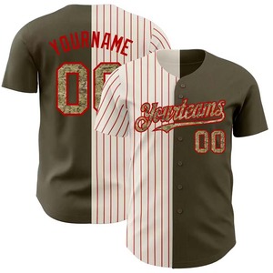 Nouveau maillot de baseball personnalisé en gros, maillot de baseball vierge pas cher, maillot de baseball 100 % polyester extensible - Product Image 4