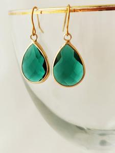 MN EXPORTS Luxury Islamic Resin <b>Drop</b> Earrings Handmade Designer Epoxy Lightweight Fashion Accessories Gift for Women Uttar - Product Image 2