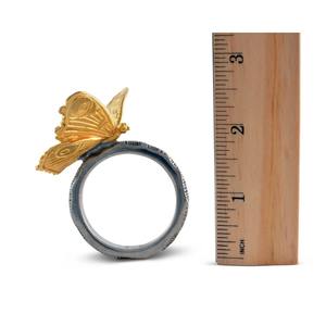 Elegante Anillo para Servilletas con Diseño de Mariposa Dorada, Perfecto para Mesas de Comedor, Decoración Festiva y Celebraciones, Decoración de Mesa de Comedor de la India - Product Image 2