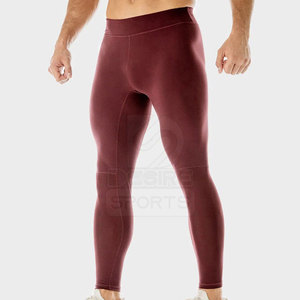 Legging de compression pour homme de haute qualité, respirant, séchage rapide, taille élastique, meilleure vente, prix bas, vêtements de fitness - Product Image 2
