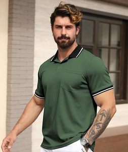 Men's Teal Short Sleeve Cotton Jersey for Shirt Casual Solid Color Breathable Knitted Regular Fit MOMENTUM <b>ATHLETICS</b> WEAR Front - Product Image 1