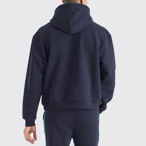 Nouvel ensemble de survêtement polaire 2-en-1 élégant pour homme, coupe régulière, respirant, écologique, coupe-vent, décontracté, uni, pour le jogging hivernal - Product Image 4