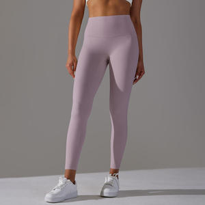 Leggings de yoga taille haute pour femme, effet ventre plat, sans démarcation, effet push-up fessier, sans couture, extensibles - Product Image 1