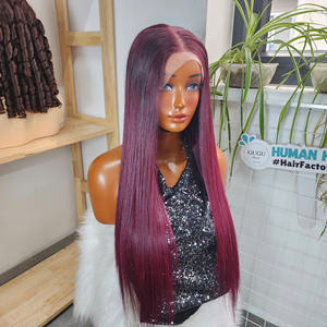 Perruques en cheveux humains bruts en gros, Perruque frontale vietnamienne en cheveux humains, Fournisseurs de perruques 100% en gros, Cheveux bruts et vierges ultra-lisses - Product Image 2