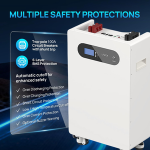 Kit complet de système solaire hybride de secours 8KW triphasé avec <span class=keywords><strong>onduleur</strong></span> Solis 15KWH 100A, batterie LiFePO4 et panneau mono. - Product Image 3