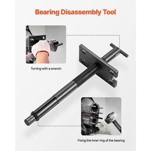 Set di Estrattori per Cuscinetti Gimbal e Ingranaggi Mercruiser, Compatibile con Motori Mercruiser OMC Volvo Cobra Bell Housings - Product Image 3
