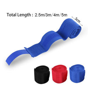 Vendas de Boxeo Azules de Algodón, Soporte Protector para Muñecas, para Entrenamiento y Kickboxing, Uso en Todas las Estaciones - Product Image 6