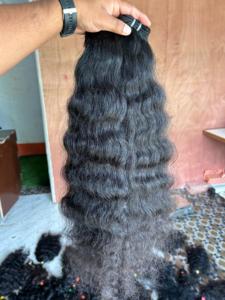 มัดผมอินเดียบริสุทธิ์แบบตรงบางสำหรับต่อผมนุ่มลื่น - Product Image 5