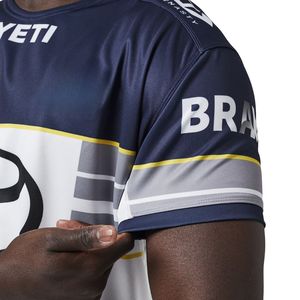 Wholesale Price Custom Sublimated Stretch Polyester Fiber Team Training Sport Sets Short Sleeve Summer Rugby Uniform Breathable - Product Image 3