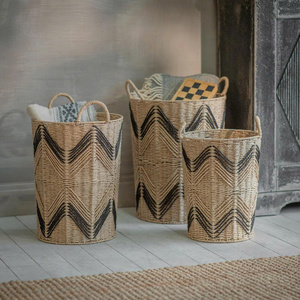 aper Rope Woven <b>Storage</b> Basket Decorative Organizer <b>Bin</b> for Home Nursery Shelf Closet Bathroom Minimalist <b>Storage</b> Basket OEM ODM - Product Image 1