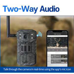 Cámara de Vigilancia Inalámbrica Zero Beam T2 4G LTE, CMOS IP65 Resistente al Agua, Visión Nocturna, Detección de Movimiento, Audio Bidireccional, Batería 18650, 6 - Product Image 4