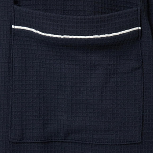 Peignoir en flanelle pour homme, nouvelle arrivée, de haute qualité, OEM, manches longues, avec poches, doux, respirant, durable, 340g, vêtements de nuit décontractés - Product Image 6