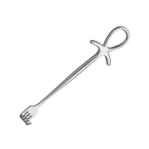 Retractor Quirúrgico Manual de Acero Murphy de Grado Quirúrgico, 195 mm (7.34 Pulgadas), 4 Puntas, Mandíbula Cónica, Profundidad 9.30 mm, Ancho de Mandíbula 16.30 mm, de Grip Surgical - Product Image 3