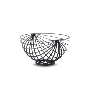 Corbeille à fruits décorative en fer pour comptoir de salle à manger, au design artistique et à la robustesse durable - Product Image 1