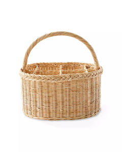 Cesta Redonda de Almacenamiento para Niños, Cesta Minimalista de Mimbre Natural, Contenedor Simple y Bonito para Juguetes de Bebé, Ecológico para Niños - Product Image 3