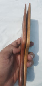 Brosse à cheveux en bois poli avec logo personnalisé, peigne large biodégradable, massage du cuir chevelu, artisanat en bois naturel, ensemble de brosses à barbe et à cheveux - Product Image 5