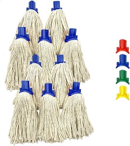 Mopa de algodón absorbente de gran tamaño para limpieza del hogar, con mango largo, de algodón puro, ¡la más vendida! - Product Image 5