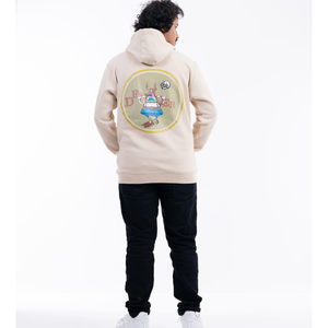 Sudadera con Capucha Clásica de Color Sólido, Cómoda y Acogedora, con Estampado en la Espalda, Tejido de Felpa de Alta Calidad para Hombre, Sudadera con Capucha con Cremallera Estampada para Invierno - Product Image 2