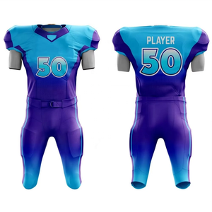 Uniformes de Fútbol Americano Juvenil Estadounidenses de Alta Calidad para Entrenamiento, Uniformes de Fútbol Americano Cosidos de Alta Calidad - Product Image 4