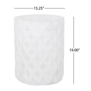 Lightweight <b>Outdoor</b> Concrete <b>Side</b> <b>Table</b> for <b>Outdoor</b> Living - Product Image 5