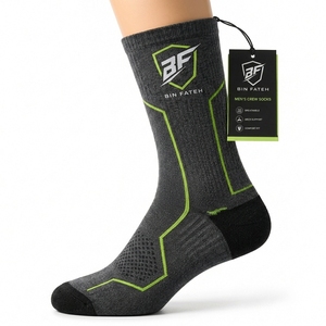 Men's <b>Socks</b> 100% Waterproof Breathable Men's Crew Dress <b>Socks</b> Anti-Slip <b>Winter</b> Knitted Solid Pattern Men's <b>Socks</b> With OEM - Product Image 3
