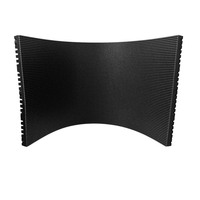 Módulo LED Flexible P2.5 de 320x160 mm, Interior/Exterior, IP65 Impermeable, 5500 Nits de Brillo, Panel de Pantalla LED Suave a Todo Color, Curvo