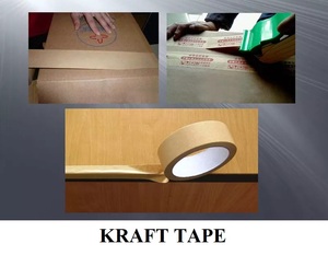 Einseitiges Kraftpapierband Braunes Verpackungsklebeband, Recycelbar und Beschreibbar, Unbeschichtete Oberfläche, zum Abdecken und Versiegeln, 6 Rollen - Product Image 5