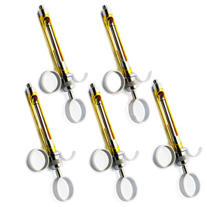 Jeringa de Aspiración Dental Manual, Instrumentos Quirúrgicos de Odontología, Acero Inoxidable, Reutilizable, Autoclavable, Jeringa de Anestesia Dental - Product Image 2